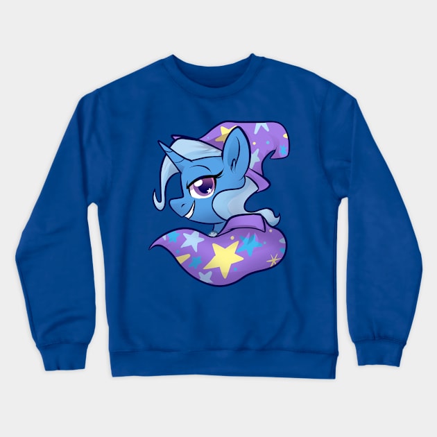 Trixie Lulamoon Crewneck Sweatshirt by Baja Gryphon